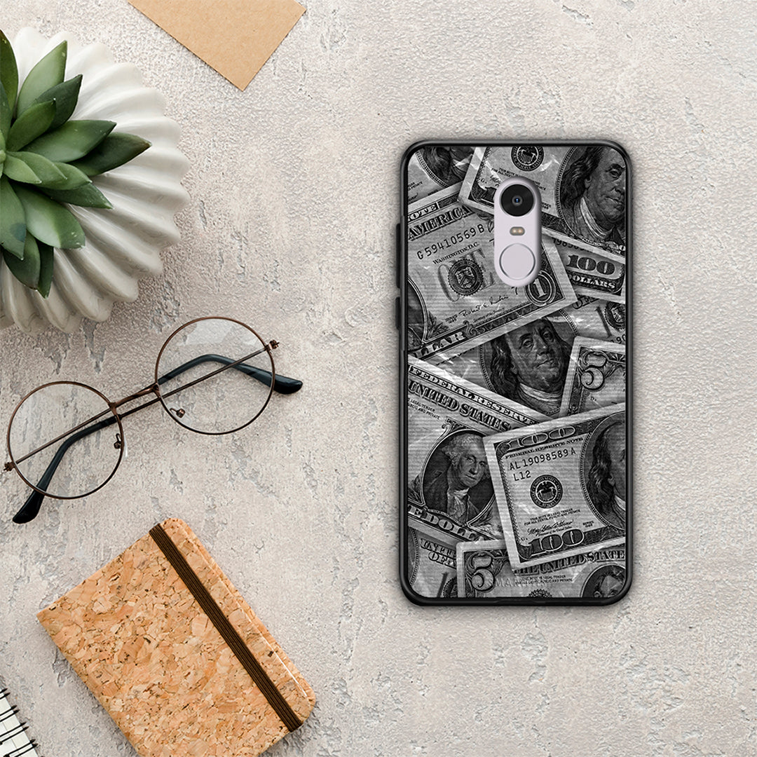 Money Dollars - Xiaomi Redmi 5 θήκη