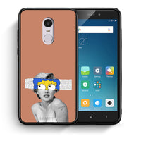 Thumbnail for Θήκη Xiaomi Redmi Note 4/4X Sim Merilyn από τη Smartfits με σχέδιο στο πίσω μέρος και μαύρο περίβλημα | Xiaomi Redmi Note 4/4X Sim Merilyn case with colorful back and black bezels