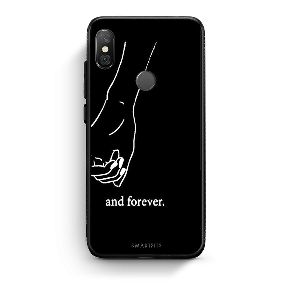 Xiaomi Redmi Note 5 Always & Forever 2 Θήκη Αγίου Βαλεντίνου από τη Smartfits με σχέδιο στο πίσω μέρος και μαύρο περίβλημα | Smartphone case with colorful back and black bezels by Smartfits