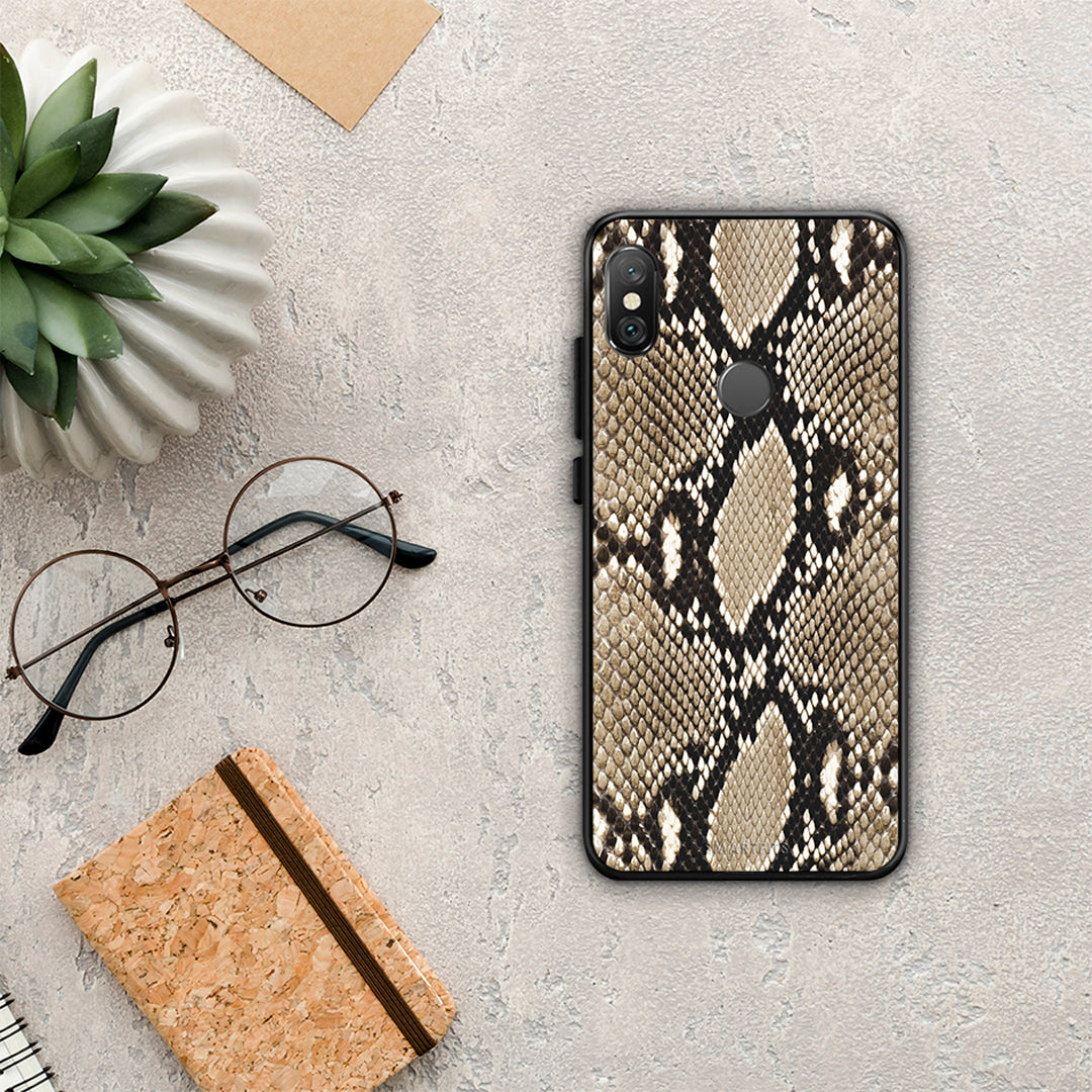 Animal Fashion Snake - Xiaomi Redmi Note 5 case