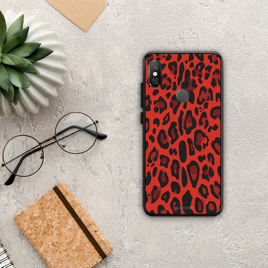 Animal Red Leopard - Xiaomi Redmi Note 5 case