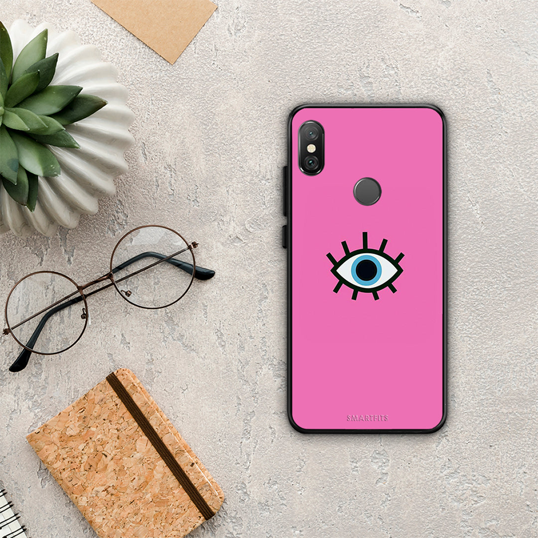Blue Eye Pink - Xiaomi Redmi Note 5 case