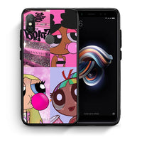 Thumbnail for Θήκη Αγίου Βαλεντίνου Xiaomi Redmi Note 5 Bubble Girls από τη Smartfits με σχέδιο στο πίσω μέρος και μαύρο περίβλημα | Xiaomi Redmi Note 5 Bubble Girls case with colorful back and black bezels