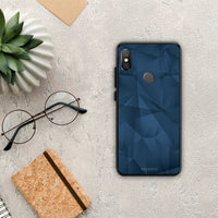 Thumbnail for Geometric Blue Abstract - Xiaomi Redmi Note 5 case