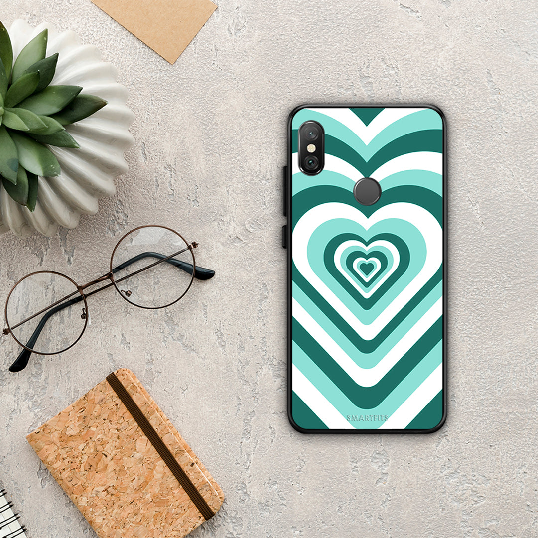 Green Hearts - Xiaomi Redmi Note 5 case