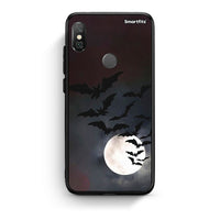 Thumbnail for Xiaomi Redmi Note 5 Halloween Bat Night Θήκη από τη Smartfits με σχέδιο στο πίσω μέρος και μαύρο περίβλημα | Smartphone case with colorful back and black bezels by Smartfits