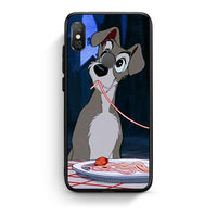 Thumbnail for Xiaomi Redmi Note 5 Lady And Tramp 1 Θήκη Αγίου Βαλεντίνου από τη Smartfits με σχέδιο στο πίσω μέρος και μαύρο περίβλημα | Smartphone case with colorful back and black bezels by Smartfits