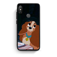 Thumbnail for Xiaomi Redmi Note 5 Lady And Tramp 2 Θήκη Αγίου Βαλεντίνου από τη Smartfits με σχέδιο στο πίσω μέρος και μαύρο περίβλημα | Smartphone case with colorful back and black bezels by Smartfits