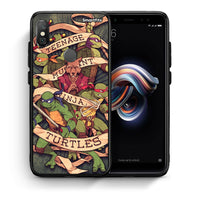 Thumbnail for Θήκη Xiaomi Redmi Note 5 Ninja Turtles από τη Smartfits με σχέδιο στο πίσω μέρος και μαύρο περίβλημα | Xiaomi Redmi Note 5 Ninja Turtles case with colorful back and black bezels
