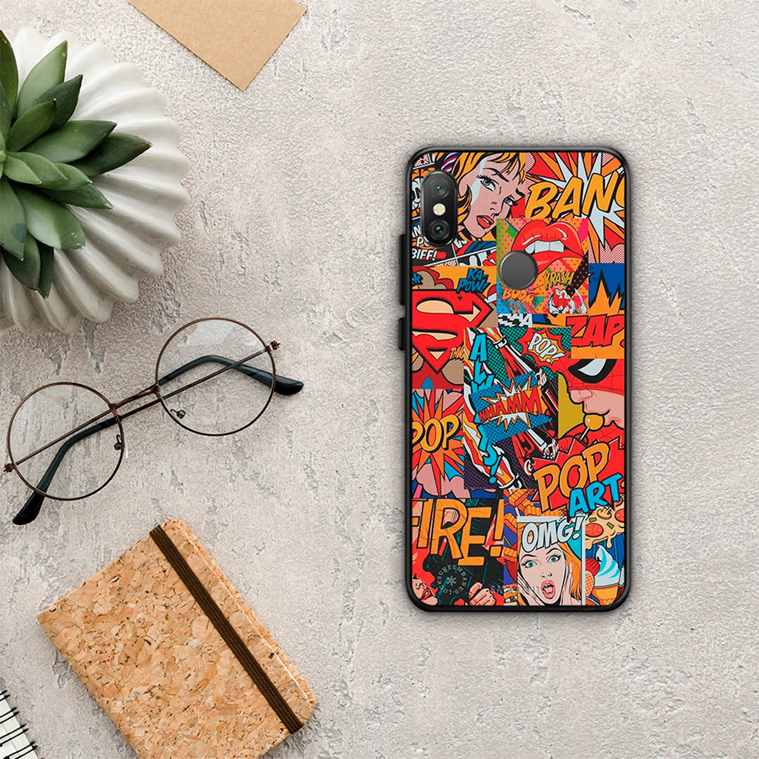 Popart omg - Xiaomi Redmi Note 5 case