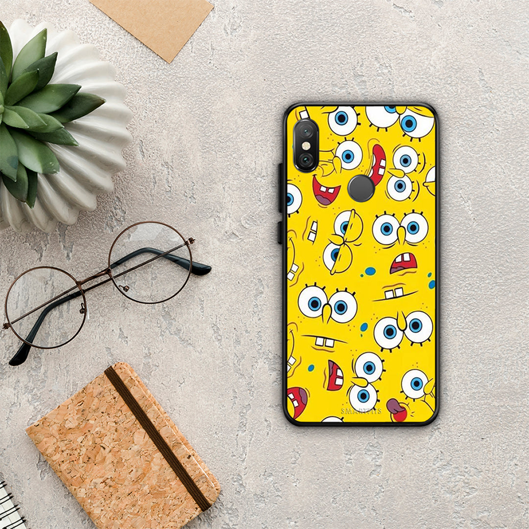 PopArt Sponge - Xiaomi Redmi Note 5 case 