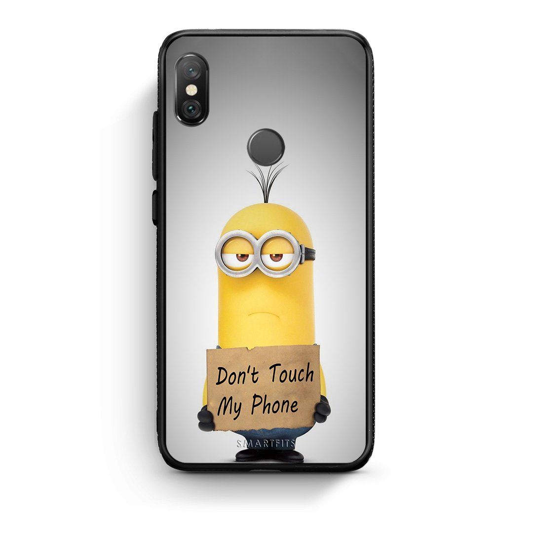 4 - Xiaomi Redmi Note 5 Minion Text case, cover, bumper