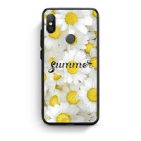 Thumbnail for Xiaomi Redmi Note 5 Summer Daisies Θήκη από τη Smartfits με σχέδιο στο πίσω μέρος και μαύρο περίβλημα | Smartphone case with colorful back and black bezels by Smartfits