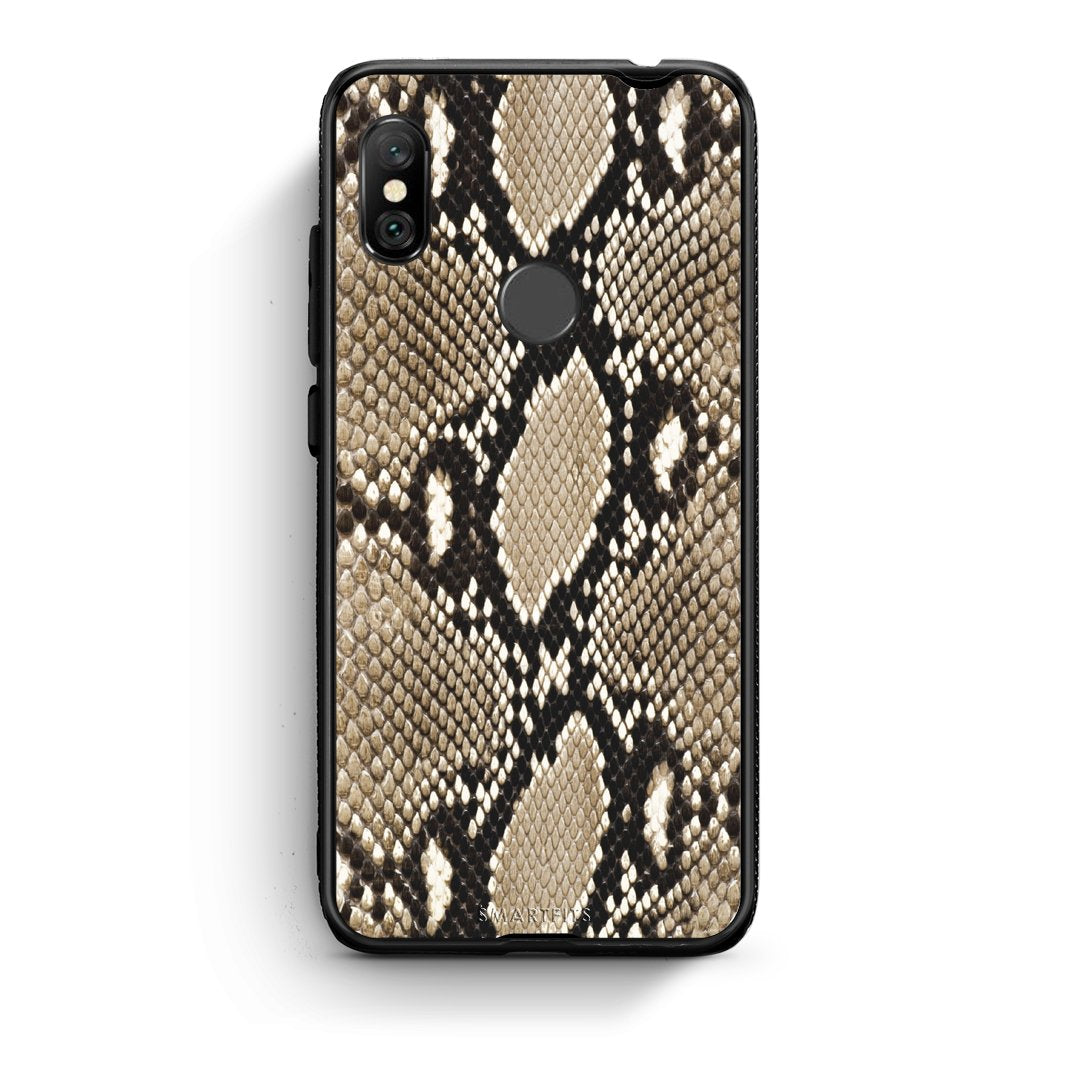 23 - Xiaomi Redmi Note 6 Pro  Fashion Snake Animal case, cover, bumper