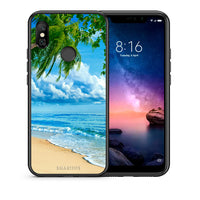 Thumbnail for Θήκη Xiaomi Redmi Note 6 Pro Beautiful Beach από τη Smartfits με σχέδιο στο πίσω μέρος και μαύρο περίβλημα | Xiaomi Redmi Note 6 Pro Beautiful Beach case with colorful back and black bezels