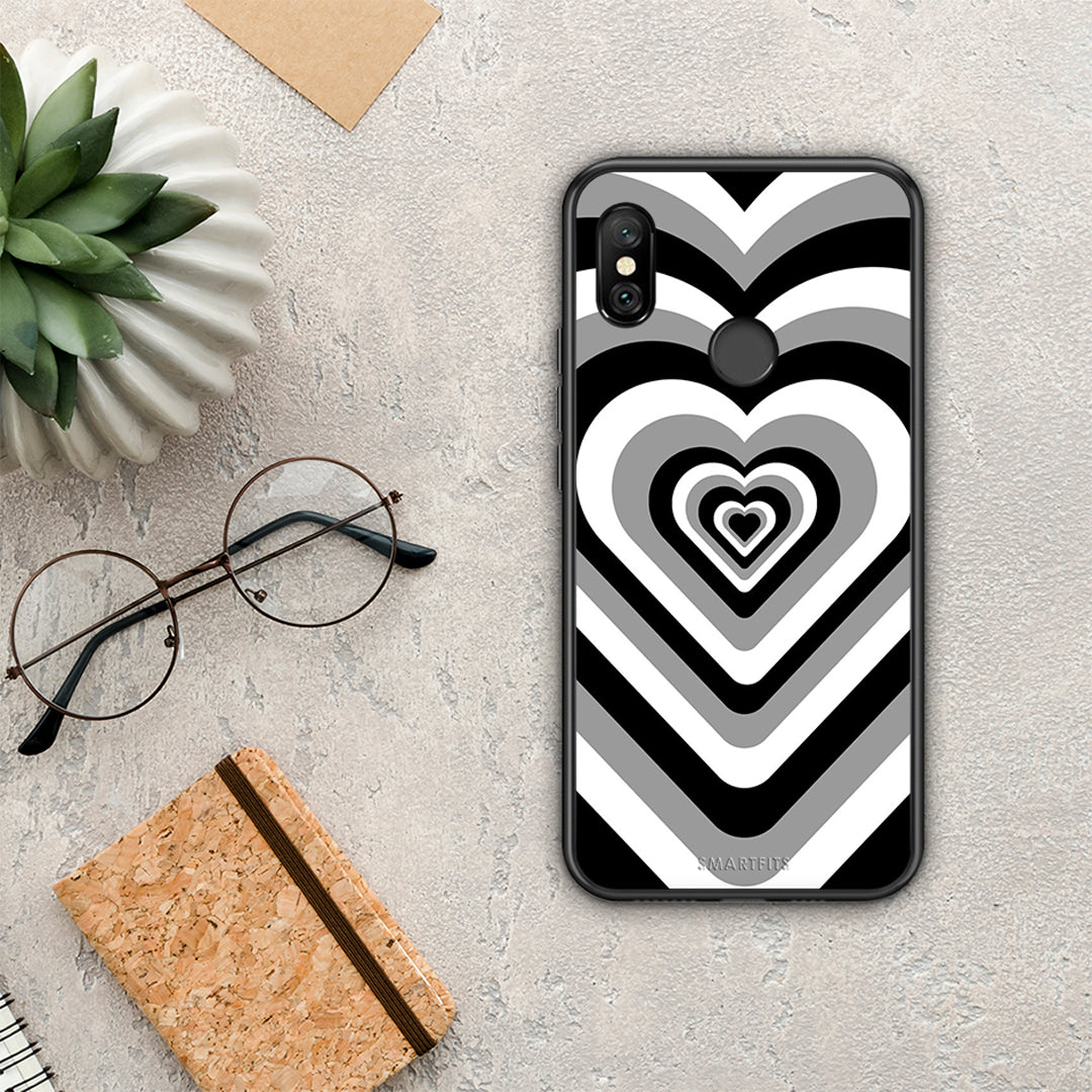 Black Hearts - Xiaomi Redmi Note 6 Pro case