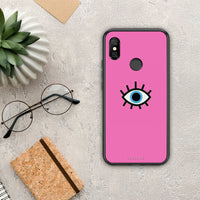 Thumbnail for Blue Eye Pink - Xiaomi Redmi Note 6 Pro case