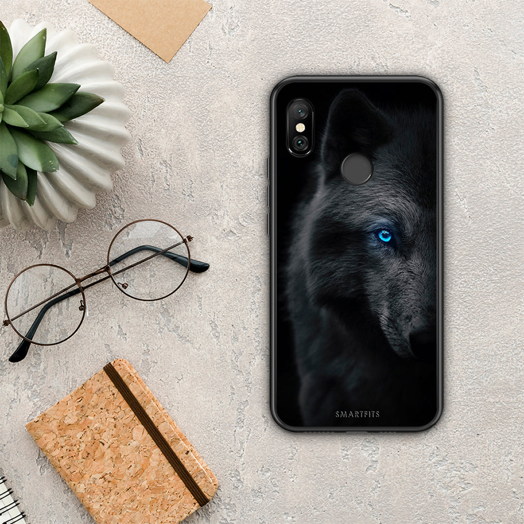 Dark Wolf - Xiaomi Redmi Note 6 Pro case