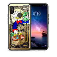 Thumbnail for Θήκη Xiaomi Redmi Note 6 Pro Duck Money από τη Smartfits με σχέδιο στο πίσω μέρος και μαύρο περίβλημα | Xiaomi Redmi Note 6 Pro Duck Money case with colorful back and black bezels
