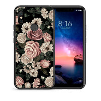 Thumbnail for Θήκη Xiaomi Redmi Note 6 Pro Wild Roses Flower από τη Smartfits με σχέδιο στο πίσω μέρος και μαύρο περίβλημα | Xiaomi Redmi Note 6 Pro Wild Roses Flower case with colorful back and black bezels