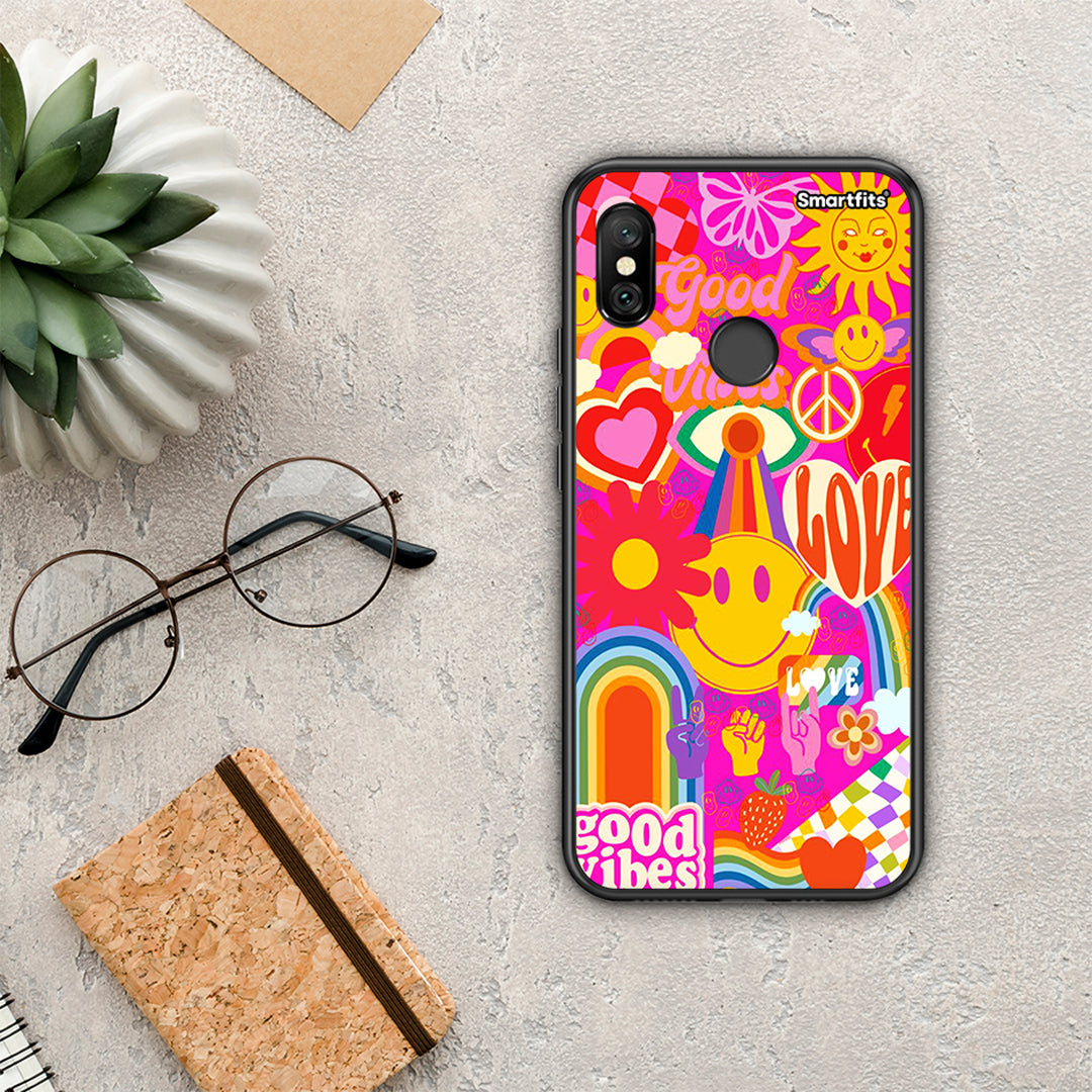 Hippie Love - Xiaomi Redmi Note 6 Pro case