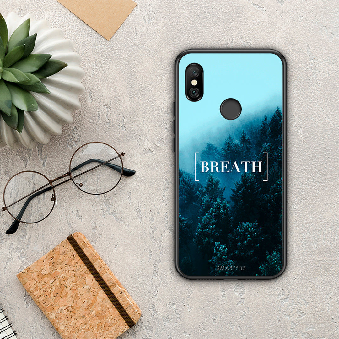 Quote Breath - Xiaomi Redmi Note 6 Pro case