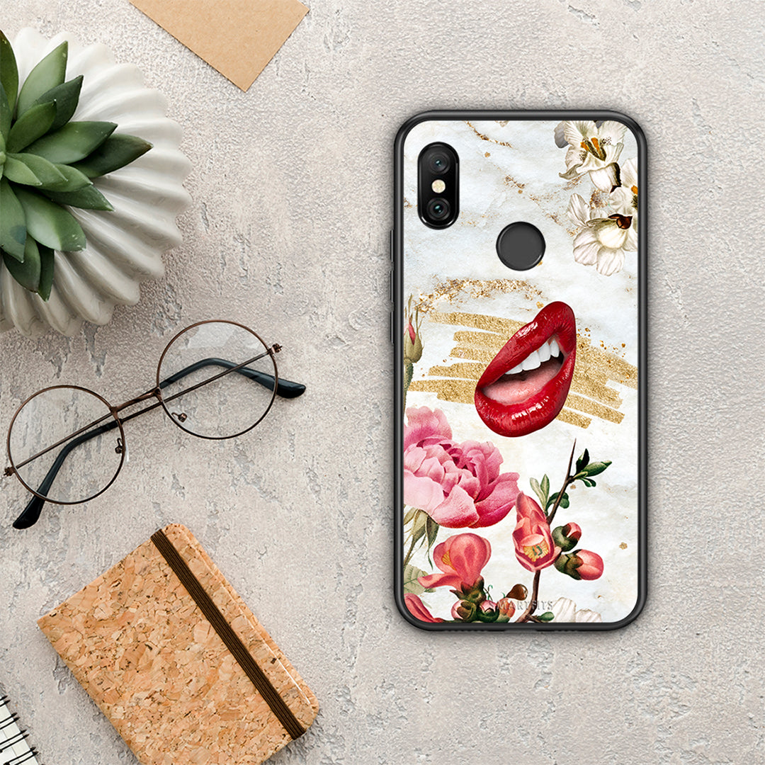 Red Lips - Xiaomi Redmi Note 6 Pro case