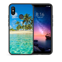 Thumbnail for Θήκη Xiaomi Redmi Note 6 Pro Tropical Vibes από τη Smartfits με σχέδιο στο πίσω μέρος και μαύρο περίβλημα | Xiaomi Redmi Note 6 Pro Tropical Vibes case with colorful back and black bezels