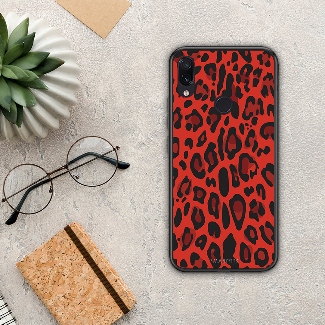 Animal Red Leopard - Xiaomi Redmi Note 7 case