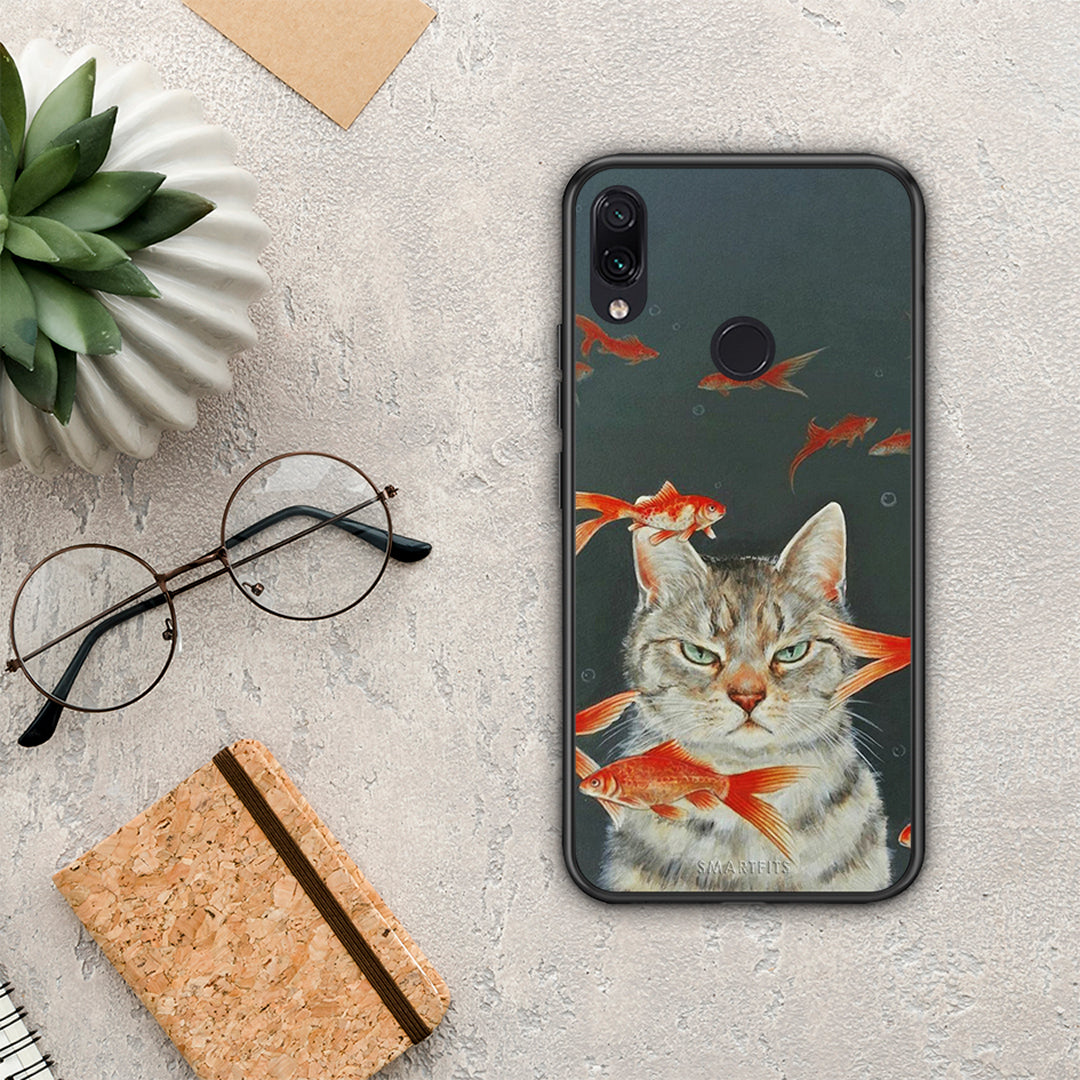 Cat Goldfish - Xiaomi Redmi Note 7 case