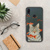 Thumbnail for Cat Goldfish - Xiaomi Redmi Note 7 case