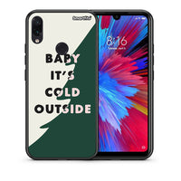 Thumbnail for Θήκη Xiaomi Redmi Note 7 Cold Outside από τη Smartfits με σχέδιο στο πίσω μέρος και μαύρο περίβλημα | Xiaomi Redmi Note 7 Cold Outside case with colorful back and black bezels