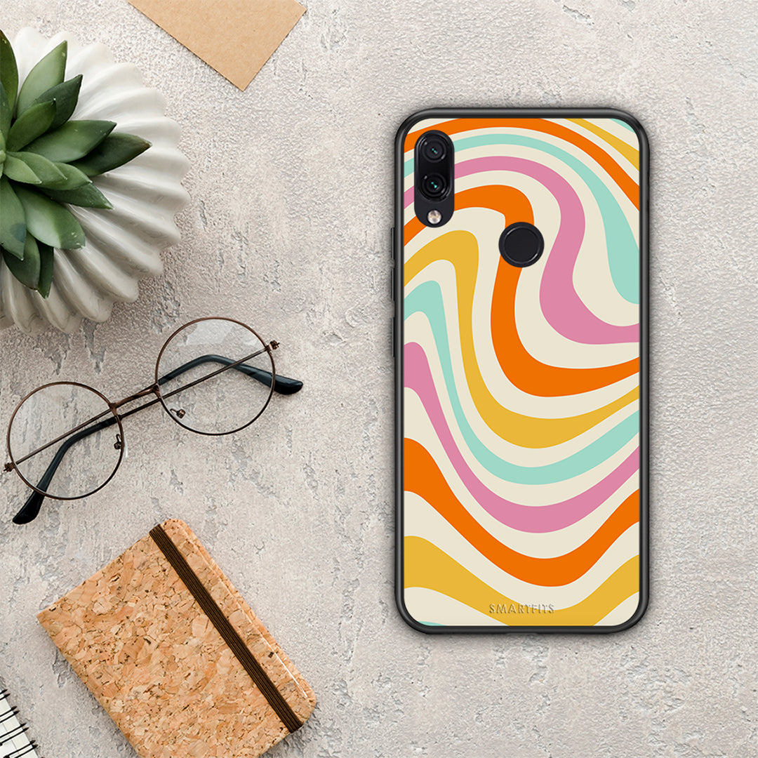 Colorful Waves - Xiaomi Redmi Note 7 case