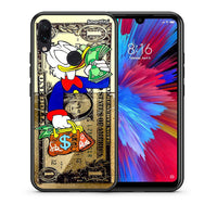 Thumbnail for Θήκη Xiaomi Redmi Note 7 Duck Money από τη Smartfits με σχέδιο στο πίσω μέρος και μαύρο περίβλημα | Xiaomi Redmi Note 7 Duck Money case with colorful back and black bezels