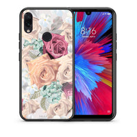 Thumbnail for Θήκη Xiaomi Redmi Note 7 Bouquet Floral από τη Smartfits με σχέδιο στο πίσω μέρος και μαύρο περίβλημα | Xiaomi Redmi Note 7 Bouquet Floral case with colorful back and black bezels