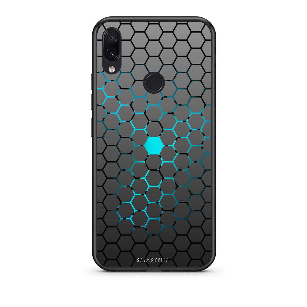 40 - Xiaomi Redmi Note 7  Hexagonal Geometric case, cover, bumper