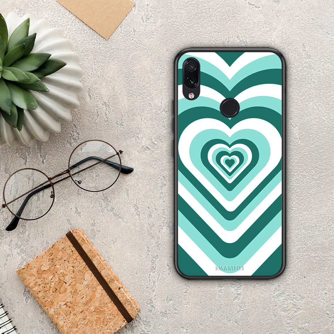 Green Hearts - Xiaomi Redmi Note 7 case