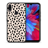 Thumbnail for Θήκη Xiaomi Redmi Note 7 New Polka Dots από τη Smartfits με σχέδιο στο πίσω μέρος και μαύρο περίβλημα | Xiaomi Redmi Note 7 New Polka Dots case with colorful back and black bezels