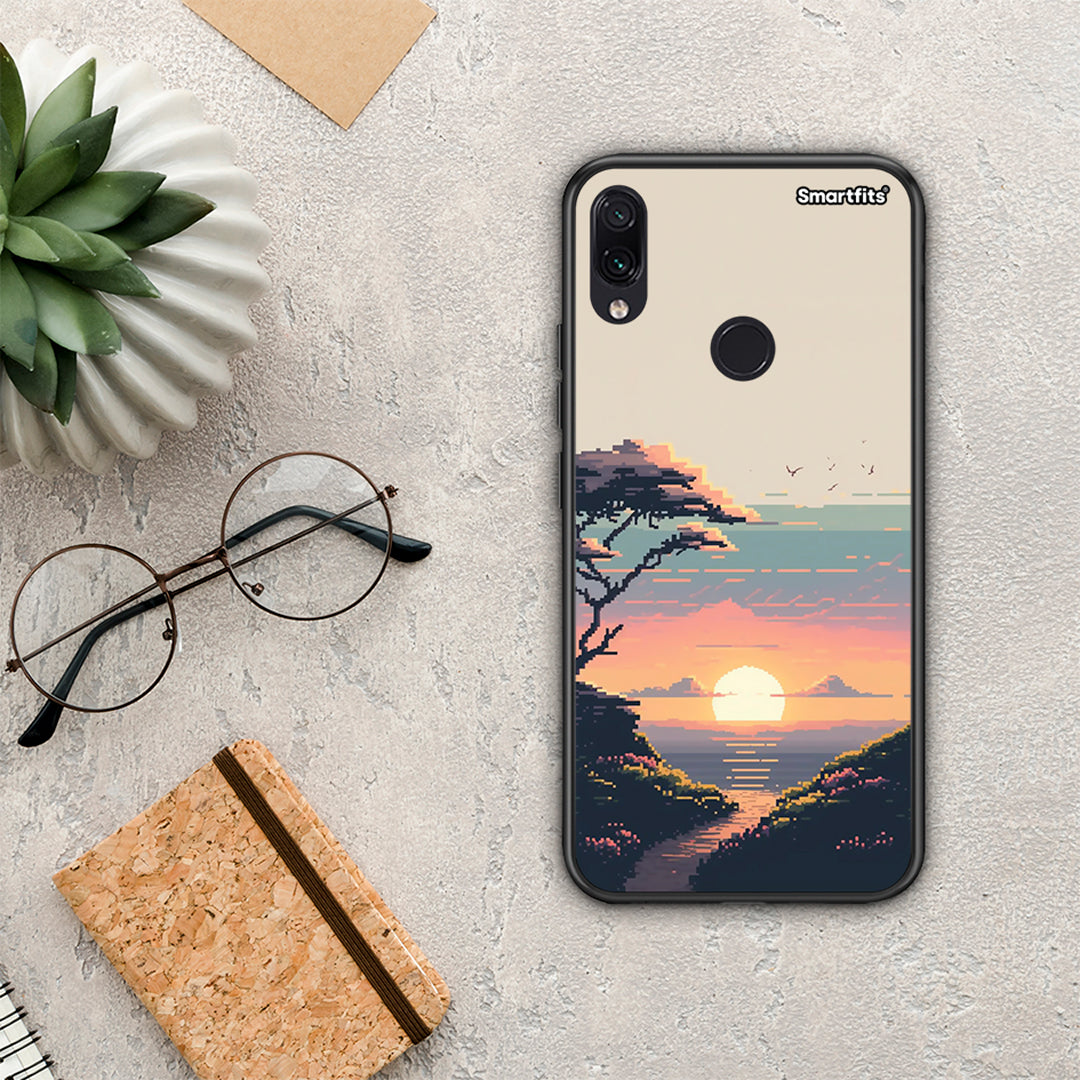 Pixel Sunset - Xiaomi Redmi Note 7 case