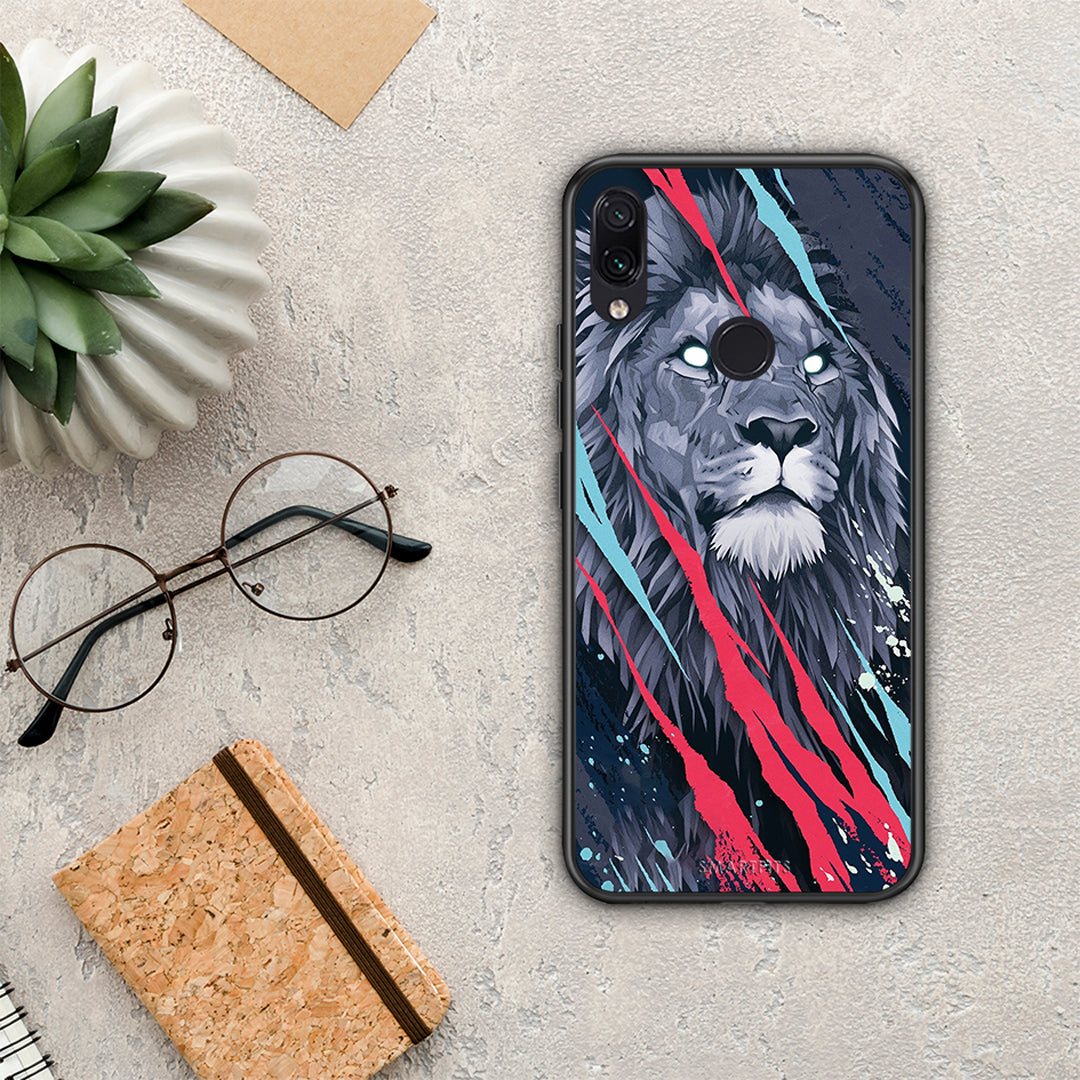 Popart Lion Designer - Xiaomi Redmi Note 7 case