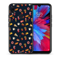Thumbnail for Θήκη Xiaomi Redmi Note 7 Hungry Random από τη Smartfits με σχέδιο στο πίσω μέρος και μαύρο περίβλημα | Xiaomi Redmi Note 7 Hungry Random case with colorful back and black bezels