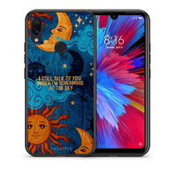Thumbnail for Θήκη Xiaomi Redmi Note 7 Screaming Sky από τη Smartfits με σχέδιο στο πίσω μέρος και μαύρο περίβλημα | Xiaomi Redmi Note 7 Screaming Sky case with colorful back and black bezels
