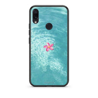 Thumbnail for Xiaomi Redmi Note 7 Water Flower Θήκη από τη Smartfits με σχέδιο στο πίσω μέρος και μαύρο περίβλημα | Smartphone case with colorful back and black bezels by Smartfits