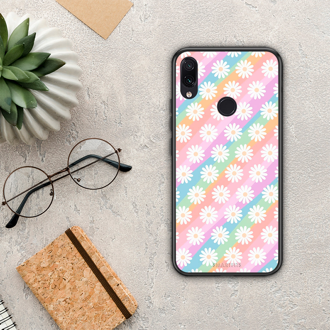 White Daisies - Xiaomi Redmi Note 7 case