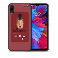 Thumbnail for Θήκη Xiaomi Redmi Note 7 Xmas Alone Music από τη Smartfits με σχέδιο στο πίσω μέρος και μαύρο περίβλημα | Xiaomi Redmi Note 7 Xmas Alone Music case with colorful back and black bezels