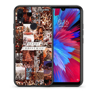 Thumbnail for Θήκη Xiaomi Redmi Note 7 Xmas Collage από τη Smartfits με σχέδιο στο πίσω μέρος και μαύρο περίβλημα | Xiaomi Redmi Note 7 Xmas Collage case with colorful back and black bezels