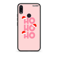 Thumbnail for Xiaomi Redmi Note 7 Xmas Ho Ho Ho θήκη από τη Smartfits με σχέδιο στο πίσω μέρος και μαύρο περίβλημα | Smartphone case with colorful back and black bezels by Smartfits