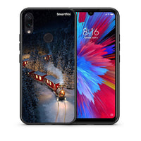 Thumbnail for Θήκη Xiaomi Redmi Note 7 Xmas Train από τη Smartfits με σχέδιο στο πίσω μέρος και μαύρο περίβλημα | Xiaomi Redmi Note 7 Xmas Train case with colorful back and black bezels