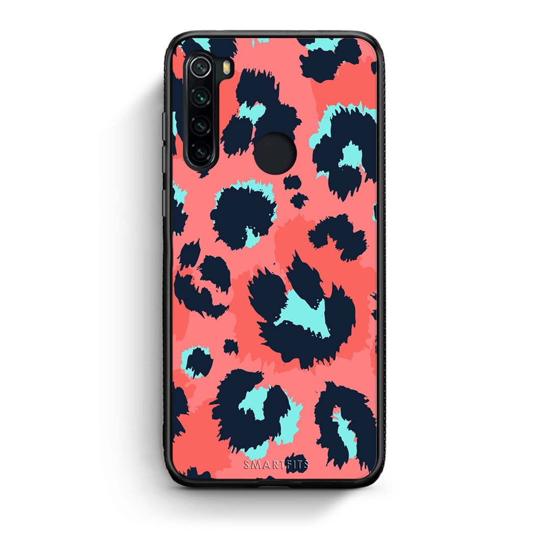 22 - Xiaomi Redmi Note 8 Pink Leopard Animal case, cover, bumper