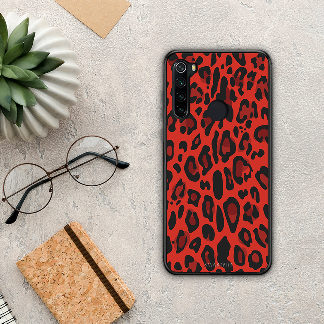 Animal Red Leopard - Xiaomi Redmi Note 8 case